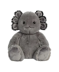 Aurora Medium Axolotl Cuddly Plush Toy Black 12"