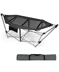 Akiudex Portable Folding Hammock with Hammock Stand