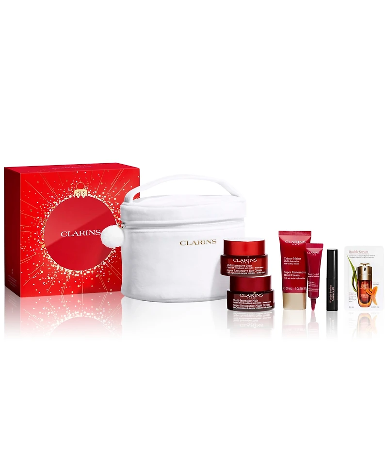 Clarins 6-Pc. Super Restorative Luxury Skin Care Set