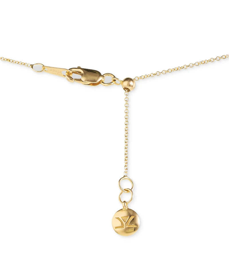 Le Vian Nude Diamond & Chocolate Diamond Double Halo Adjustable 20" Pendant Necklace (5/8 ct. t.w.) in 14k Gold