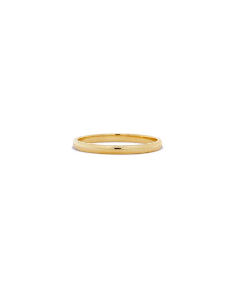 The Lovery Thick Classic Gold Band 14K Yellow Gold