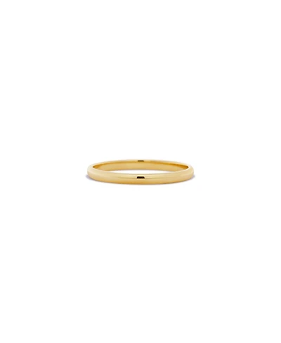 The Lovery Thick Classic Gold Band 14K Yellow Gold