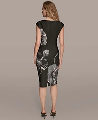 Donna Karan New York Women's Boat Neck Dress