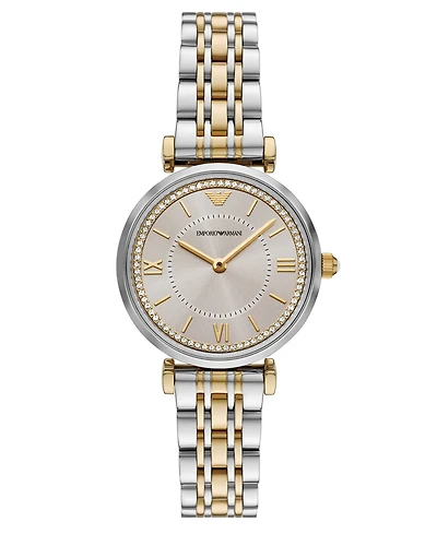 Emporio Armani Women's Two-Tone Stainless Steel Bracelet Watch 32mm
