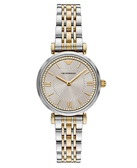Emporio Armani Women's Two-Tone Stainless Steel Bracelet Watch 32mm