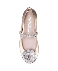 Nina Big Girls Ballet Round Toe Dress Shoe