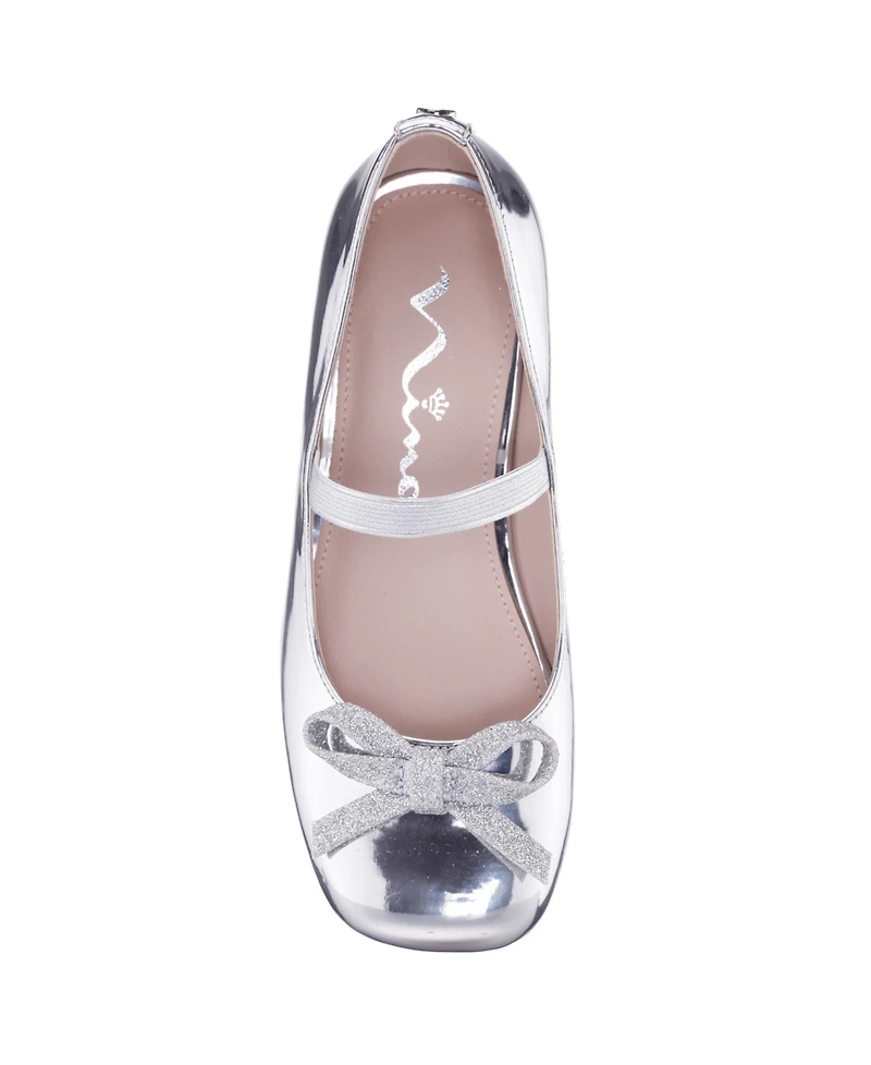 Nina Big Girls Mary Jane Square Toe Dress Shoe