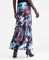 I.n.c. International Concepts Women's Printed Satin Slip Skirt, Macy's Exclusive