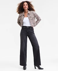 I.n.c. International Concepts Women's High-Rise Wide-Leg Jeans, Macy's Exclusive