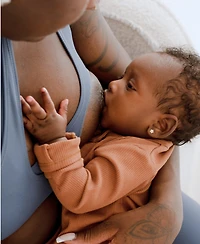 Axk Women's Cross Body Nursing Bra With Easy-Release Breastfeeding Clips and One-Shoulder Design