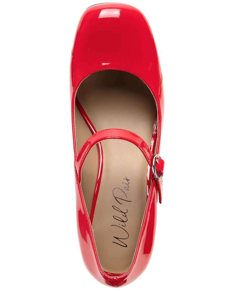 Wild Pair Women's Vaneciaa Mary Jane Square Toe Pumps, Macy's Exclusive