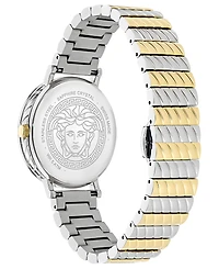 Versace Women's Swiss Delphinus Two-Tone Bracelet Watch 35mm