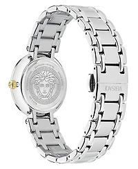 Versace Women's Swiss Antlia Stainless Steel Bracelet Watch 34mm