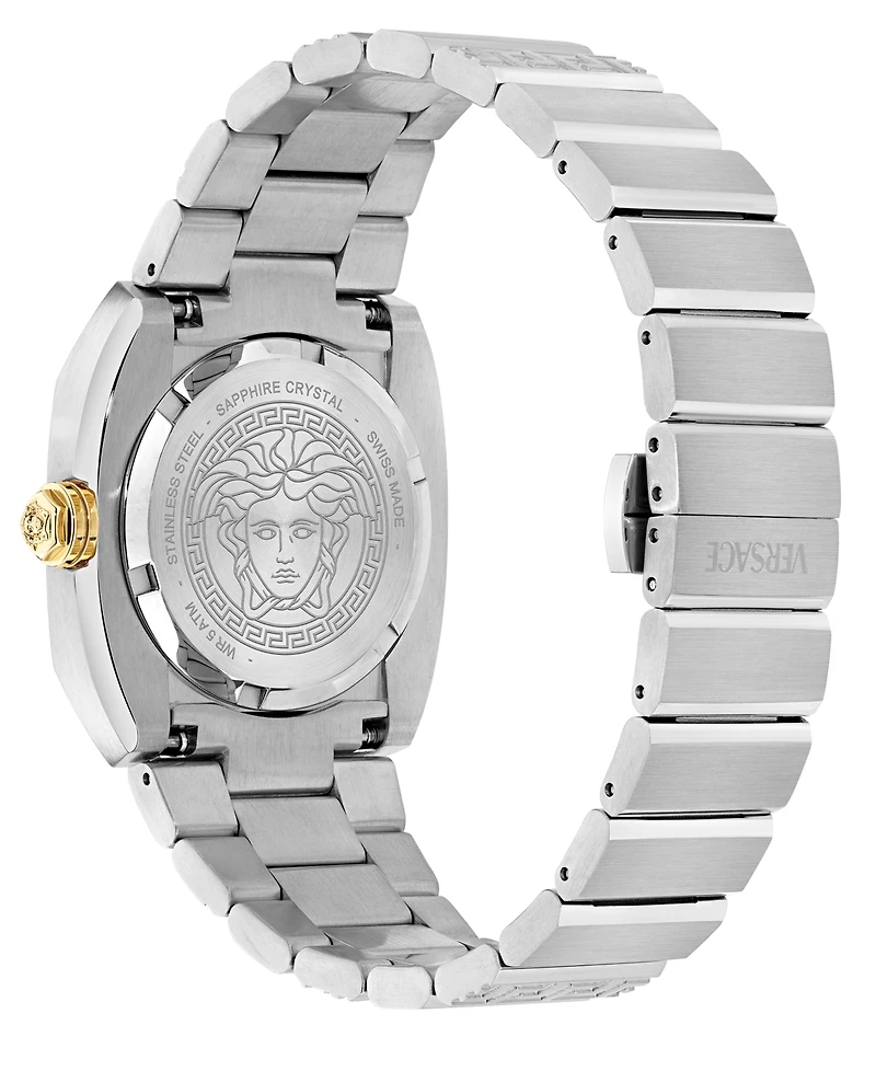 Versace Women's Swiss Medusa Antares Stainless Steel Bracelet Watch 35mm