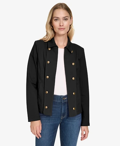 Nautica Jeans Women's Open-Front Captain's Jacket, Online Only