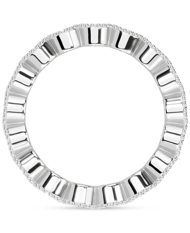 Diamond Milgrain Frame Eternity Band (2 ct. t.w.) Platinum or 14k Gold