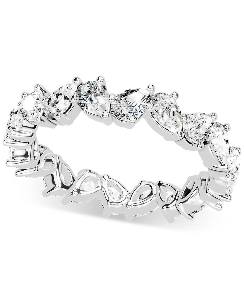 Diamond Pear Eternity Band (2 ct. t.w.) Platinum or 14k Gold