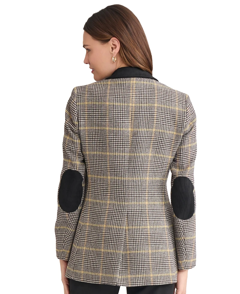 Jones New York Women's One-Button Notch Collar Jacket