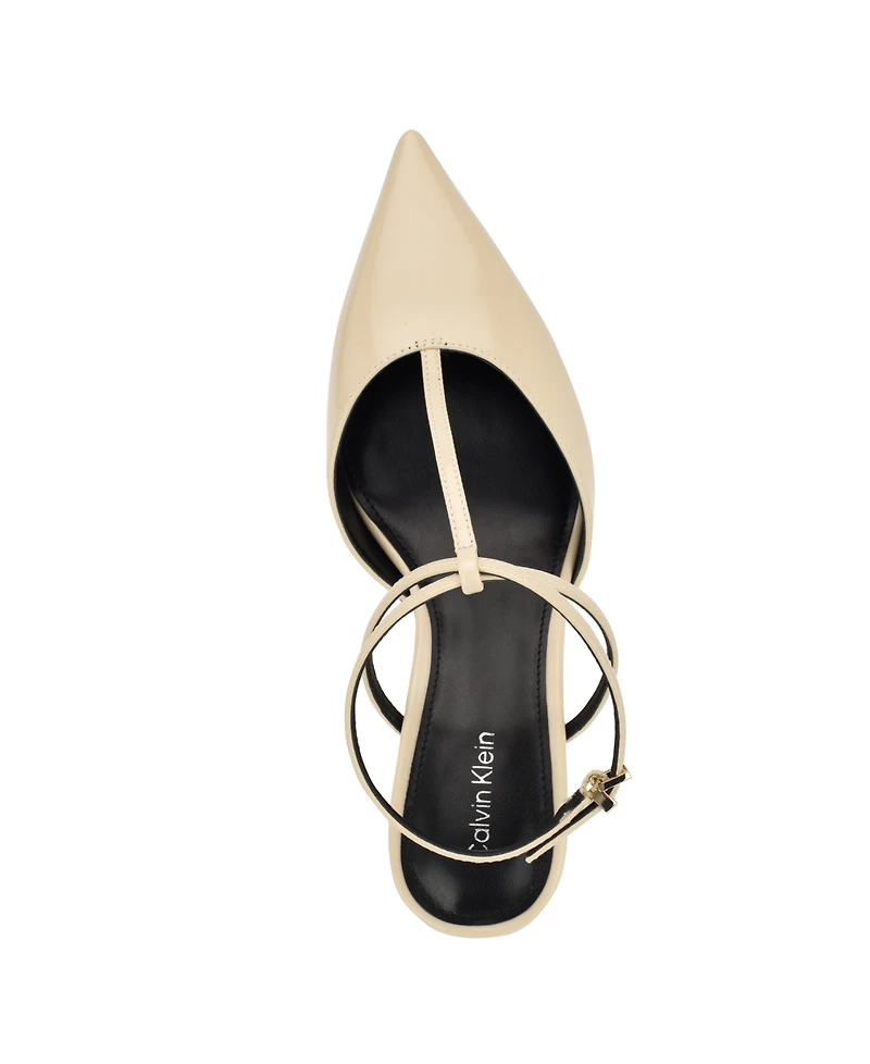Calvin Klein Women's Avriel Strappy Dress Pumps