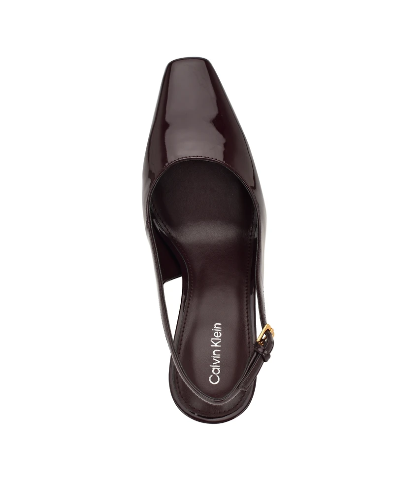Calvin Klein Women's Harbella Slingback Stiletto Pumps