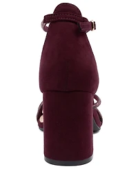 Jones New York Women's Ealton Block Heel Embellished Evening Sandals