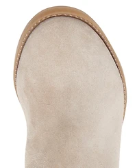 Lucky Brand Women's Boswell Fringe Knee High Block Heel Boots