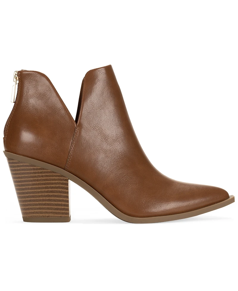 Wild Pair Women's Leilanii V Pointed Toe Booties, Macy's Exclusive