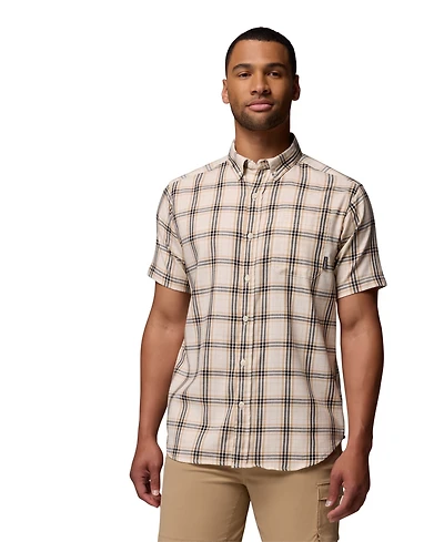 Columbia Men's Rapid Rivers Short Sleeve Plaid Shirt