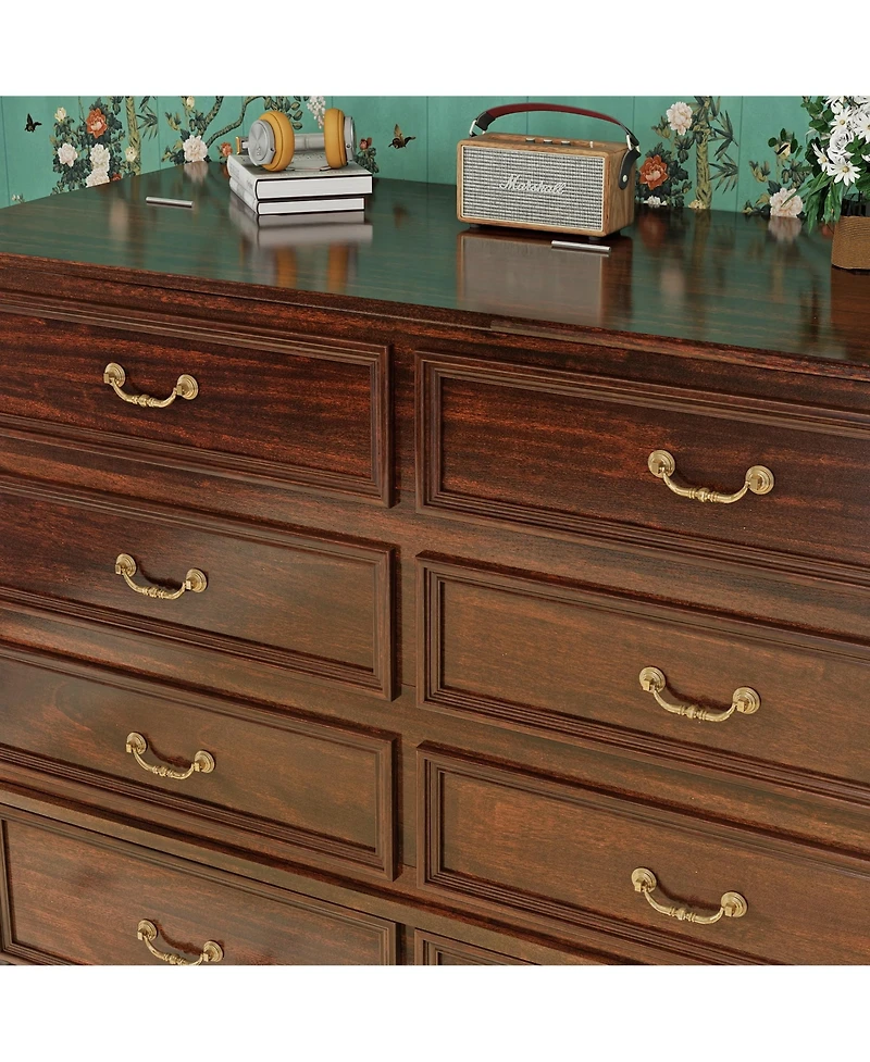 Livelylodge Murphy Bed Cabinet with Drawer Includes Storage Cabinet, Murphy Bed Twin Suit for Home Office or Small Room, Murphy Bed Full with Charging
