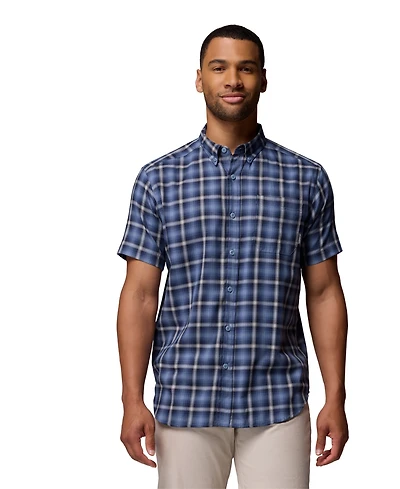 Columbia Men's Rapid Rivers Short Sleeve Plaid Shirt