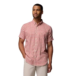 Columbia Men's Rapid Rivers Short Sleeve Plaid Shirt