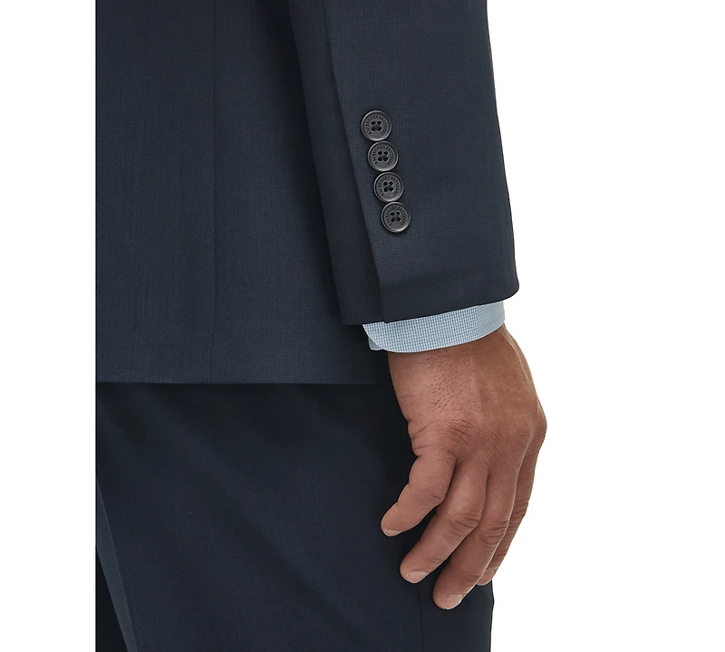 B by Brooks Brothers Men's Classic-Fit Stretch Wool Blend Suit Separates Jacket