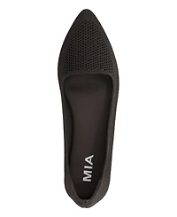 Mia Women's Corrine Ballet Knit Flats