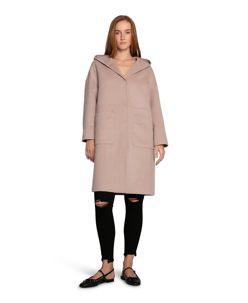 Belle & Bloom Women's Sunday Morning Hooded Coat