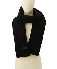 Hunter Cable-Knit Scarf