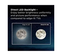 Tcl 40" Q3K Series 1080P Fhd Qled Smart Tv Bundle – HDR10, Google Tv, Bluetooth Audio, Bezel-Less Design w/Cps Protection Plan, Uax Hdmi Cable, Screen