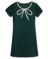 Speechless Big Girls Knee Length Round Neck Short Sleeve Dress