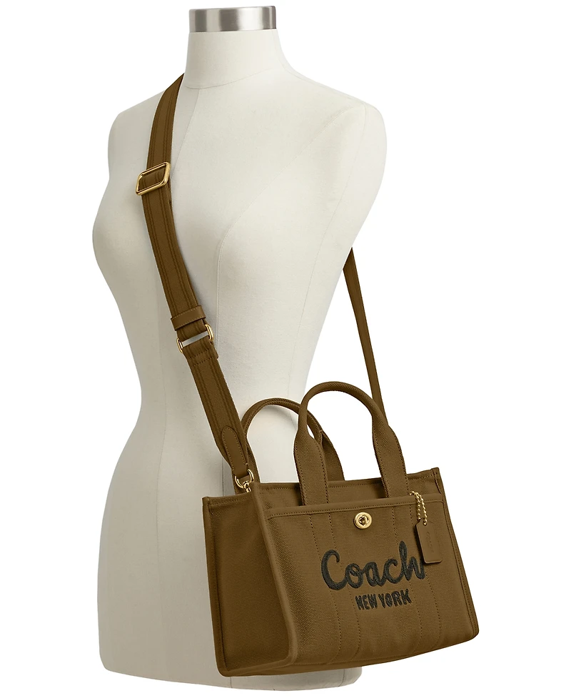 Coach Cargo Small 26 Canvas Tote