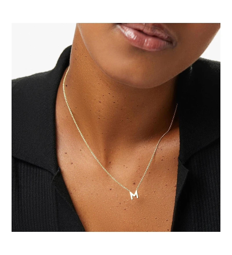 Ana Luisa Gold Initial Necklace - Letter