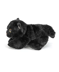 Wild Republic Hug'ems Black Cat Stuffed Animal, 7 Inches
