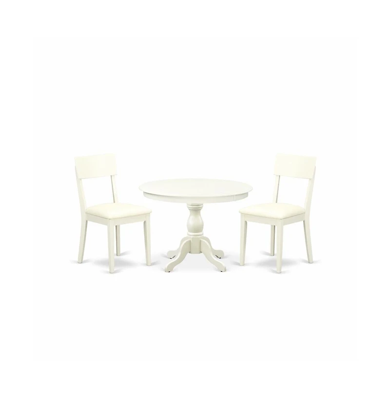 East West Furniture 3 Piece Kitchen Set