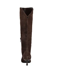 Guess Women's Yania Tall Mid Heel Dress Boots