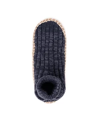 Muk Luks Men's Cuff Bootie Slipper
