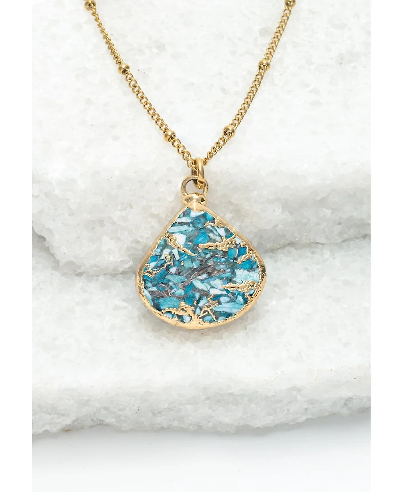 Starfish Project Emperor Stone Blossom Necklace