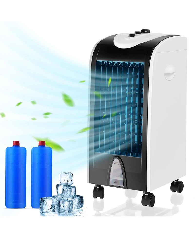 Mecale 3-in-1 Portable Evaporative Air Cooler with Filter Knob for Indoor