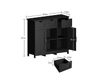 Casainc Accent Storage Cabinets with Drawers and Shelves