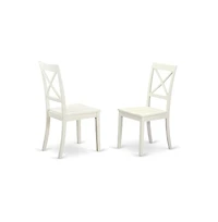 East West Furniture 3 Pc Dining room set for 2-Small Kitchen Table and 2 Kitchen Chairs