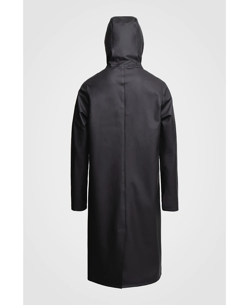 Stutterheim Women's Stockholm Hooded Long Raincoat