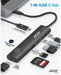Acer 7-in-1 Usb-c Hub Multiport Adapter