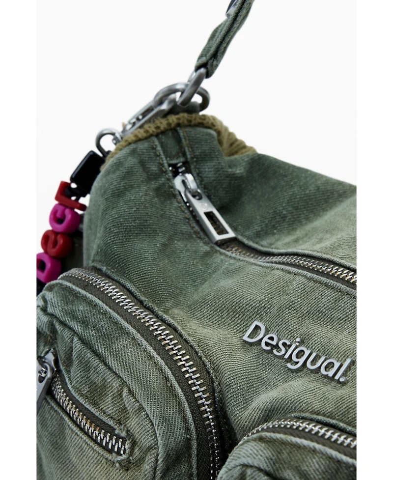 Desigual Women's Medium combined denim bag